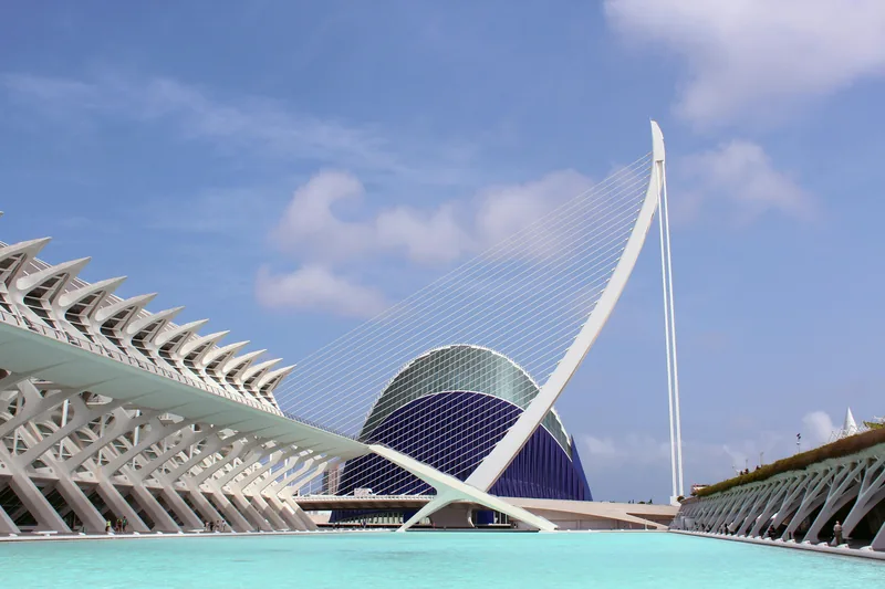 Ciudad de las Artes y las Ciencias en Valencia